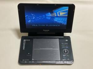 動作確認済　パナソニック　Panasonic DVD-LX89-K 液晶8.5型　ワンセグ・DVD・SD・CD ポータブルプレーヤー