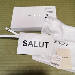 ●タグ付き新品未使用●定価4万円弱　michino PARIS　カードケース　財布●SALUT