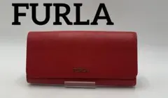 FURLA フルラ　長財布　フリックボタン　カード　ブランド　オシャレ