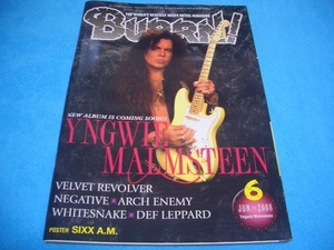 ★BURRN!★イングヴェイ【2008年6月】ARCH ENEMY / Def Leppard / Yngwie Malmsteen / TESTAMENT / DEATH ANGEL / WHITESNAKE / WHITE LION