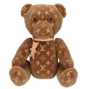 ルイヴィトン LOUISVUITTON GI0739 ドゥドゥ・テディ ベア モノグラム テディベアぬいぐるみ 中古 BS55