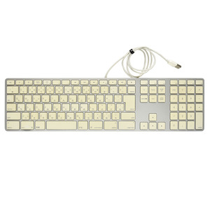 当日発送 Apple 純正 USB 有線 キーボード A1243 中古品 日本語 JIS テンキー 4-0321-3 Keyboard iMac Mac mini EMC2171