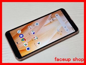 　★【40405WM】 ジャンク au SHV48 SHARP AQUOS sense3 basic ライトカッパー 1円 ! 1スタ !