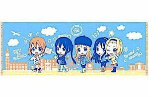 【送料無料】 手ぬぐい 90cm けいおん! K-ON! 平沢 唯 秋山 澪 田井中 律 琴吹 紬 中野 梓 放課後ティータイム HTT 京アニ