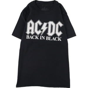 古着 AC/DC エーシーディーシー バンドTシャツ バンT メンズS /eaa341506