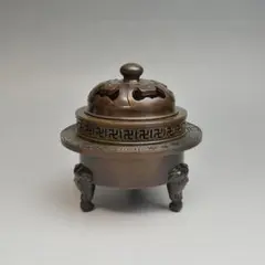 禅意香炉  現代工芸品 美術品 置物