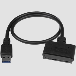 送料無料★StarTech.com2.5インチSATA USB3.1アダプタケーブルGen2(10Gbps)SSD/HDD対応