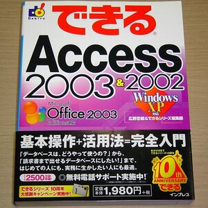 できるAccess2003&2002 Windows XP対応 / 広野忠敏 インプレス