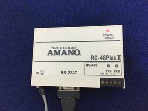 ◎AMANO アマノ ラインコンバーターRC-48PlusⅡ PC-98用 ジャンク品