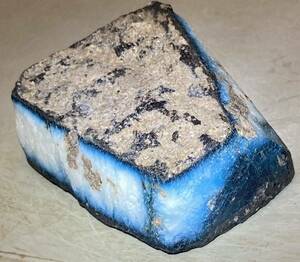インドネシア産天然ブルーアイス原石269g激レア石