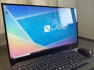 【2021年春モデル】第10世代Core i5/超高速 M.2 SSD 1TB＋HDD 1TB/大容量16GBメモリ★23.8型 LAVIE A23 #244f