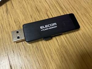 ELECOM エレコム USBフラッシュ/8GB/AESセキュリティ機能付/ブラック/USB3.0(MF-ENU3A08GBK)