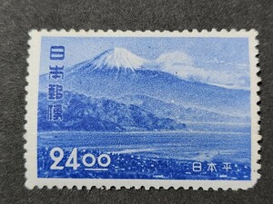 日本切手、 観光地百選 日本平24円未使用美品NH 