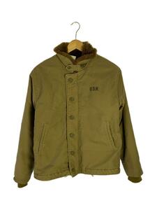 NAVY DEPARTMENT◆N-1/デッキジャケット/36/カーキ/NXsx15122