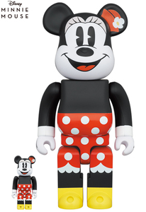 BE@RBRICK MINNIE MOUSE 100％ ＆ 400％