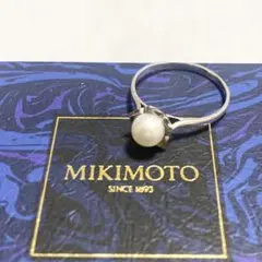 MIKIMOTO silver925 パールリング　真珠