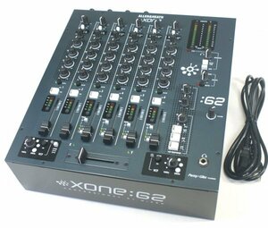 美品　6CHミキサー！名機！ALLEN&HEATH xone:62 xone62 アレン＆ヒース　　動作保証