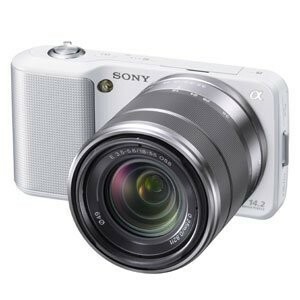 ソニー SONY デジタル一眼α NEX-3 ズームレンズキット ホワイト NEX-3K/W