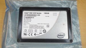 【SATA6Gbps・180GB】Intel純正 Read 最大550MB/s Write 最大520 MB/s MTBF120万時間 25nm MLC