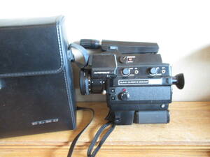 ELMO　SUPER8 SOUND 3000AF　エルモ　昔の8mmカメラ　ケース付き　動作未確認　レンズ1：1.2　ｆ＝9~27mm
