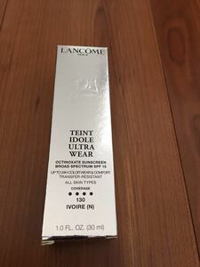 新品未開封　LANCOME TEINT IDOLE ULTRA WEAR LIQUID タンイドル ウルトラ ウェア リキッド　130　Ivoire