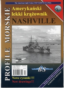 PM78　米海軍　軽巡　USS　NASHVILLE (資料本) 