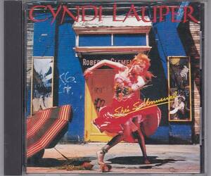 ★CD NY(ニューヨーク)ダンステリア *シンディ・ローパー Cyndi Lauper /Epic Sony 旧規格盤CD(35・8P-45)