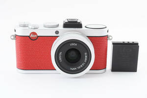 ★良品★ライカ Leica X2 シルバー レッドレザー ★ #1455