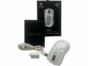 美品 Razer レイザー VIPER V2 PRO ワイヤレス ゲーミング マウス RZ01-0439 ホワイト 本体 パソコン 入力装置 ゲーム 白 箱付き 高性能