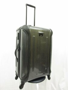 美品【トゥミ TUMI】 28025D VAPOR ヴェイパー 70L 4輪 スーツケース ポリカーボネイト TSAダイヤルロック(メンズ)ダークグレー■5SC0296■