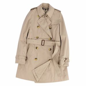 美品 バーバリー ロンドン BURBERRY LONDON コート トレンチコート 英国製 アウター レディース UK8 ベージュ cg08mo-rm04f05334