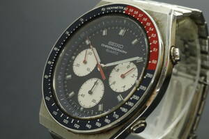 LVSP6-5-8 7T052-8 SEIKO セイコー 腕時計 7A28-7100 スピードマスター ペプシベゼル クォーツ 約87g メンズ シルバー ジャンク