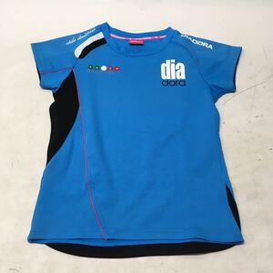 送料無料★DIADORA ディアドラ★半袖Tシャツ　トップス★レディースMサイズ#60209sjj6