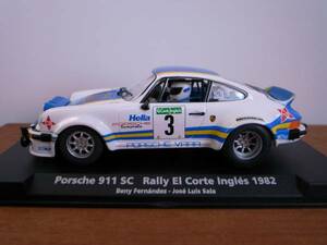 1/32 FLY PORSCHE 911 SC Rally El Corte Ingles 1982