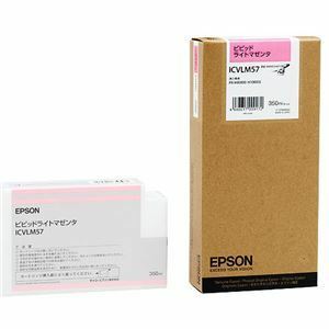 【新品】（まとめ） エプソン EPSON PX-P／K3インクカートリッジ ビビッドライトマゼンタ 350ml ICVLM57 1個 【×3セット】