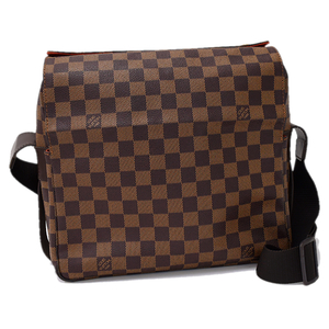 1点限定 ルイヴィトン ナヴィグリオ メッセンジャー ショルダーバッグ N45255 ダミエ エベヌ ブラウン LOUIS VUITTON