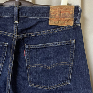 W34 日本製 LEVIS リーバイスLVC 66501-0117 501XX 501 ダブルネーム ビッグE デニムパンツ ビンテージ復刻 L36 ジーンズ 00s 08年製 JAPAN