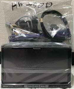 中古メンテナンス済　Panasonic CN-HW890D　（2020年度更新版）GPS受信 TV受信 CD録再 DVD再 BT通話チェック済　他