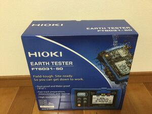 HIOKI(日置電機) FT6031-50 接地抵抗計 防水タイプ Bluetooth通信対応 未開封未使用品