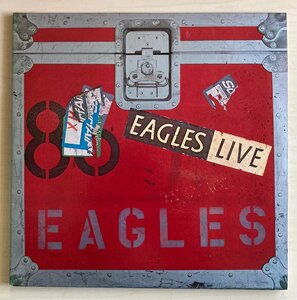 LPA22479 イーグルス EAGLES / LIVE 輸入盤LP 盤良好 2枚組 USA ポスター付き