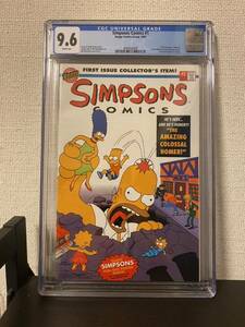 【希少】シンプソンズ　コミック CGC 9.6 Simpsons Comics