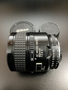 ニコン Nikon AF Micro Nikkor 60mm F2.8D 1:2.8 AFマイクロニッコール　マクロレンズ　現状品　3016480