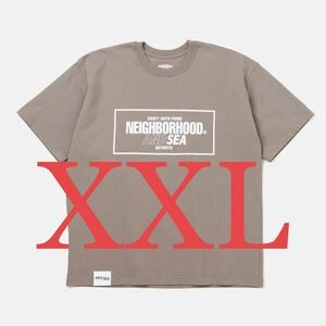 【新品 ブラウンXXL NH X WIND AND SEA TEE SS-1】 neighborhood 23ss ウィンダンシー tシャツ ショートスリーブ 半袖 天竺 ボディー