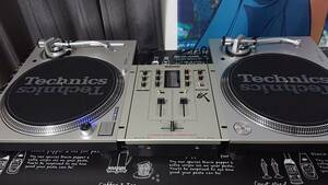 Technics DJ ターンテーブル ミキサーセット【 SL-1200MK7-S // SH-EX1200 】
