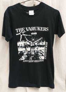 [80s] THE VARUKERS SCREEN STARS BODY TEE ザ ヴァルカーズ スクリーンスターズ ボディ 半袖 Tシャツ S 黒 ヴィンテージ バンT 店舗受取可