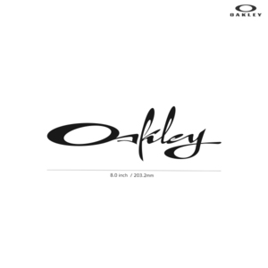 【OAKLEY】オークリー★15★ダイカットステッカー★切抜きステッカー★8.0インチ★20.3cm