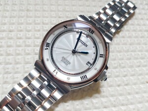 シチズン　CITIZEN　エクシード　EXCEED　EUROS エコドライブ　H111-T020763　中古　付属品なし　送料無料