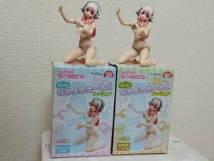 fuRyu フリュー すーぱーそに子 そに子のなかよしほーるどフィギュア 白水着 ゴールド水着全2種 