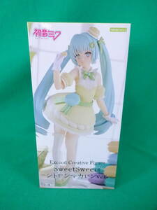 08/H814★初音ミク　 Exc∞d Creative Figure SweetSweets-シトロンマカロンver.-★未開封