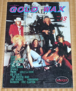 1992 No.13 Gold Wax ☆ ゴールド・ワックス　Guns N